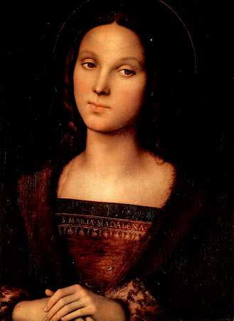 《圣玛丽亚》人物画,肖像画,宗教绘画作品赏析