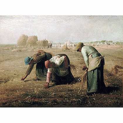 《拾穗》米勒1857年绘画作品赏析
