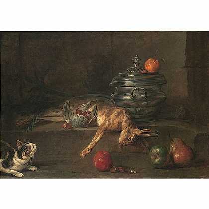 《银锅》夏丹1728年绘画作品赏析