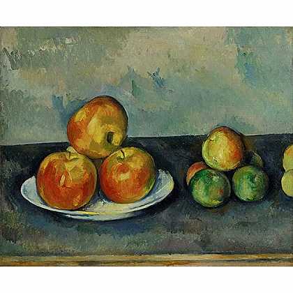 《苹果》塞尚1889年绘画作品赏析