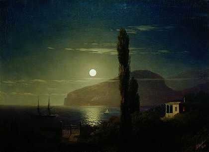 《克里米亚月夜》风景绘画赏析