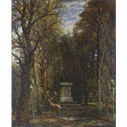 《艺术家记忆中的纪念碑》康斯塔伯1833年绘画作品赏析