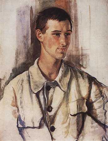 《V. M.杜可斯基的肖像》肖像绘画赏析