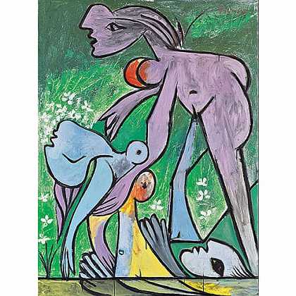 《营救》毕加索1932年绘画作品赏析