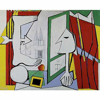 《艺术家的工作室》毕加索1929年绘画作品赏析