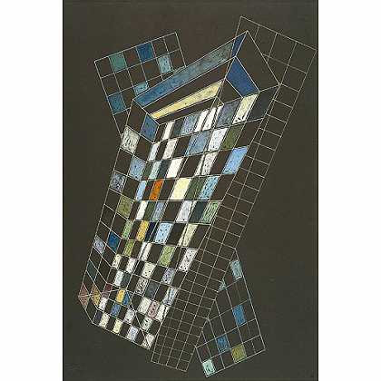 《小平面》康定斯基1936年绘画作品赏析