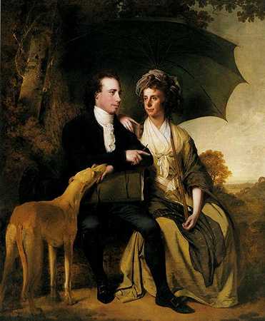 《托马斯吉斯伯恩和他的妻子玛丽》肖像绘画赏析