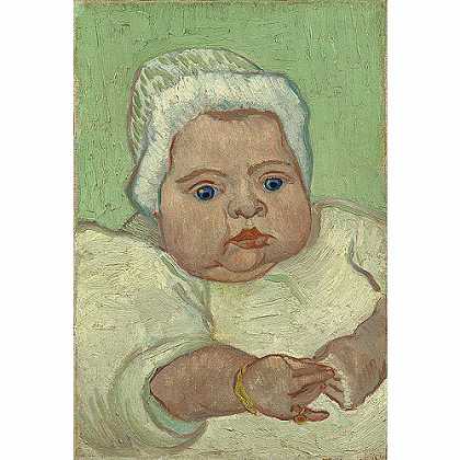 《罗林婴儿画像》梵高1888年绘画作品赏析
