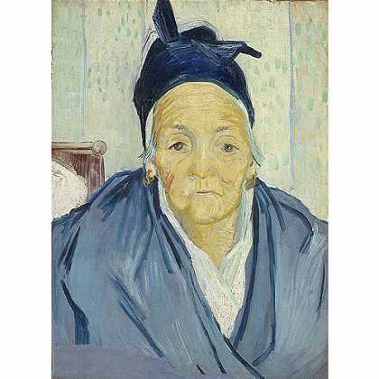 《老妇人》梵高1888年绘画作品赏析
