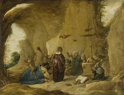 《圣安东尼的诱惑》宗教绘画作品赏析