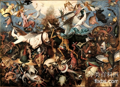 《反叛天使的堕落》宗教绘画作品赏析