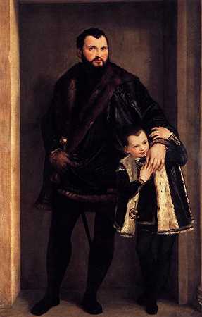 《伊塞波与他的儿子阿德里亚诺》宗教绘画作品赏析
