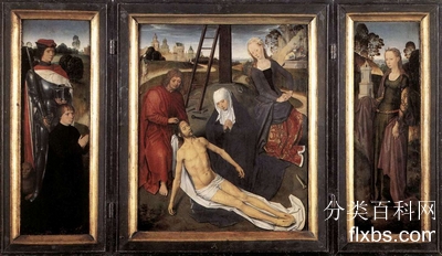 《阿德里安兰斯三联画》宗教绘画作品赏析