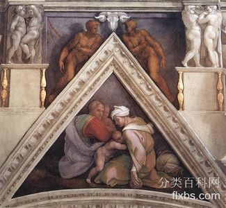 《基督的祖先：乌西雅》宗教绘画作品赏析