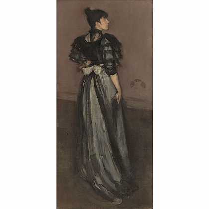 《珍珠银：安达卢西亚》惠斯特1888年绘画作品赏析