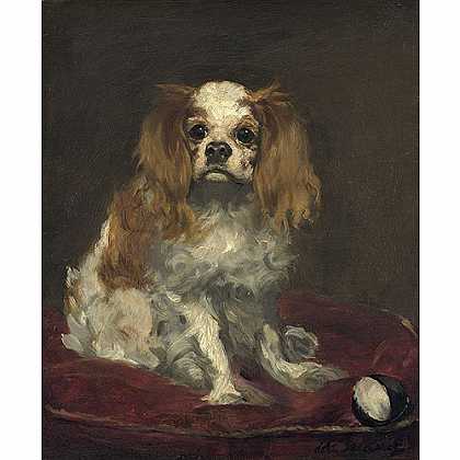 《长耳朵狗》马奈1866年绘画作品赏析