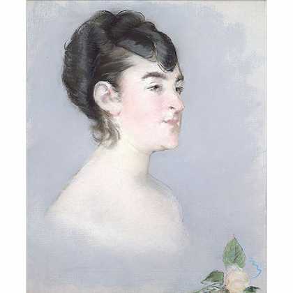 《伊莎贝拉勒蒙尼耶小姐》马奈1879年绘画作品赏析