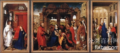《圣哥伦布祭坛》宗教绘画作品赏析