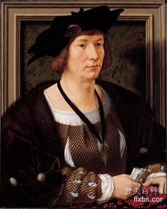 《亨德里克三世的肖像，纳绍布雷达伯爵》肖像绘画赏析