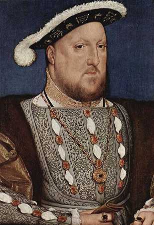 《英国国王亨利八世画像》肖像绘画赏析