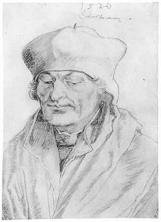 《鹿特丹的伊拉斯莫斯肖像》肖像绘画赏析