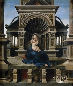 《鲁汶的圣母》宗教绘画作品赏析