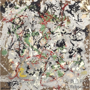 《第21号》波洛克1950年绘画作品赏析