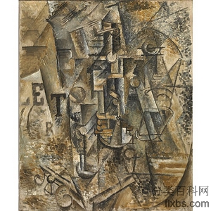 《兰姆酒瓶》毕加索1911年绘画作品赏析