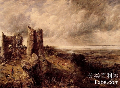 《哈德雷城堡》风景油画作品赏析
