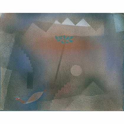 《迷路的鸟》克利1926年绘画作品赏析