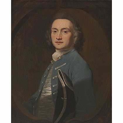 《男子画像》雷诺兹1748年绘画作品赏析