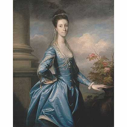 《伊丽莎白小姐》雷诺兹1757年绘画作品赏析