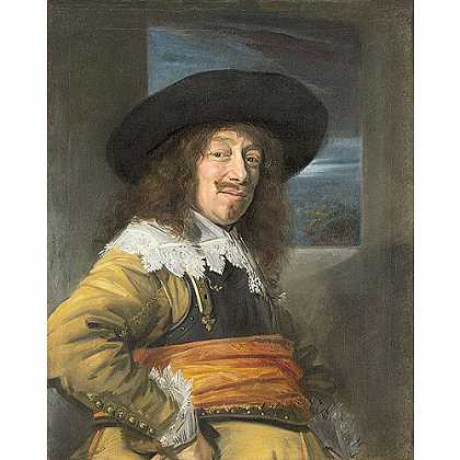 《哈勒姆公民警卫队成员肖像》哈尔斯1636年绘画作品赏析