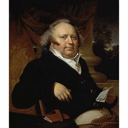 《雅各杰拉德·科赫肖像》林布兰特1817年绘画作品赏析