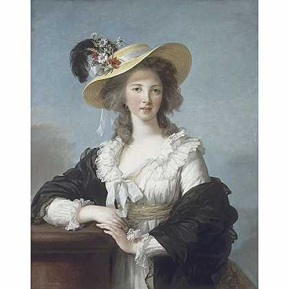 《勃利夫人》勒布伦1782年绘画作品赏析