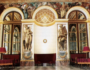 《西墙上的壁画（沙龙杜罗伊，波旁宫，巴黎）》宗教画作品赏析