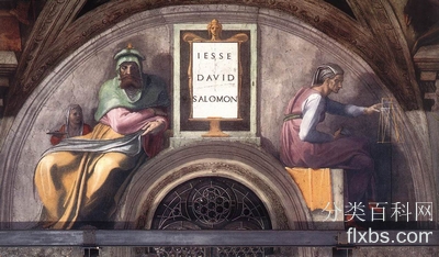 《基督的祖先：大卫、所罗门》宗教画作品赏析