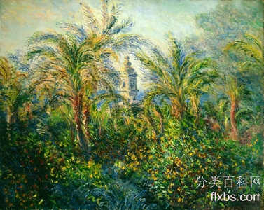《博尔迪盖拉花园的早晨》风景油画作品赏析