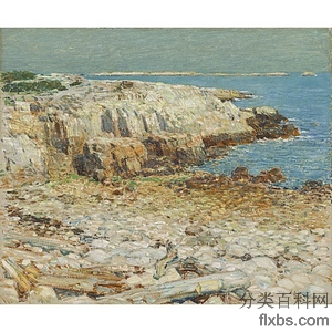 《北东岬角》哈山姆1901年绘画作品赏析