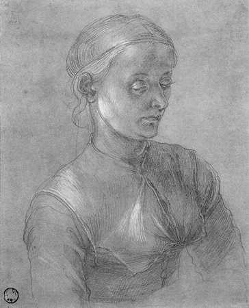 《女子肖像（艾格尼丝丢勒）》肖像绘画作品赏析