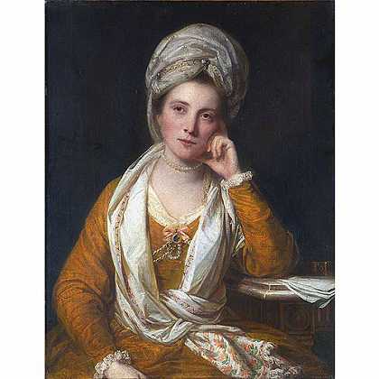 《霍顿夫人》雷诺兹1769年绘画作品赏析