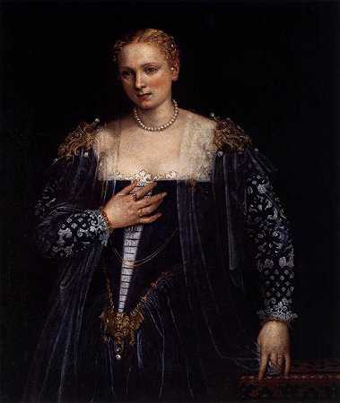 《一位威尼斯女人的画像》肖像绘画作品赏析