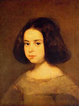 《一位小女孩的肖像》肖像绘画作品赏析
