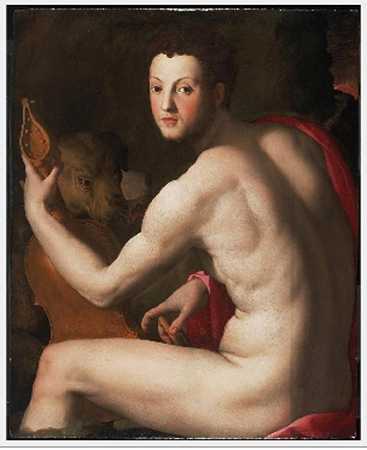 《科西莫一世作为俄耳甫斯的肖像》肖像绘画作品赏析