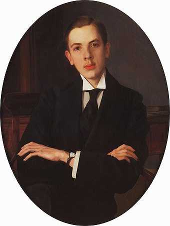 《米哈伊洛夫的肖像》肖像绘画作品赏析
