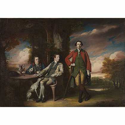 《跟着保护者的高贵亨利》雷诺兹1761年绘画作品赏析