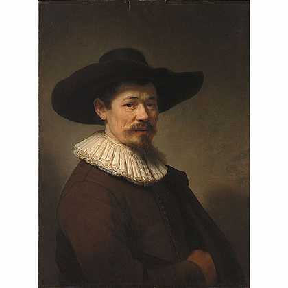 《赫尔曼肖像》林布兰特1640年绘画作品赏析