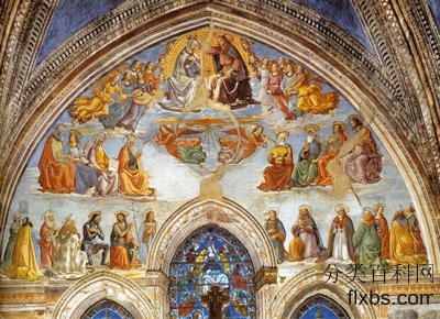 《圣母的加冕》宗教画作品赏析