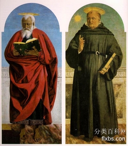 《福音传道者圣约翰和圣尼各老多伦定》宗教画作品赏析