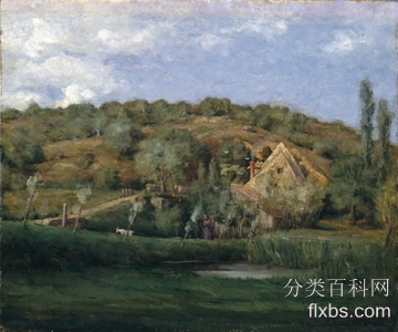 《法国家园》风景油画作品赏析